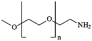 mPEGAmine1K structural formula