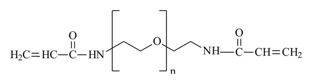 PEGDiamide1K structural formula